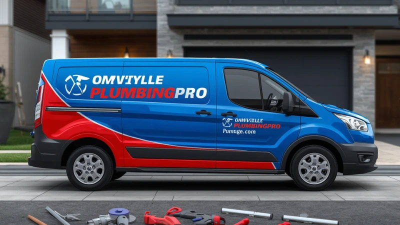 Professional plumbing tools and service van for Oakville PlumbingPro in Ontario
