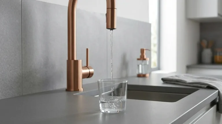Low water pressure from a kitchen faucet in an Oakville home